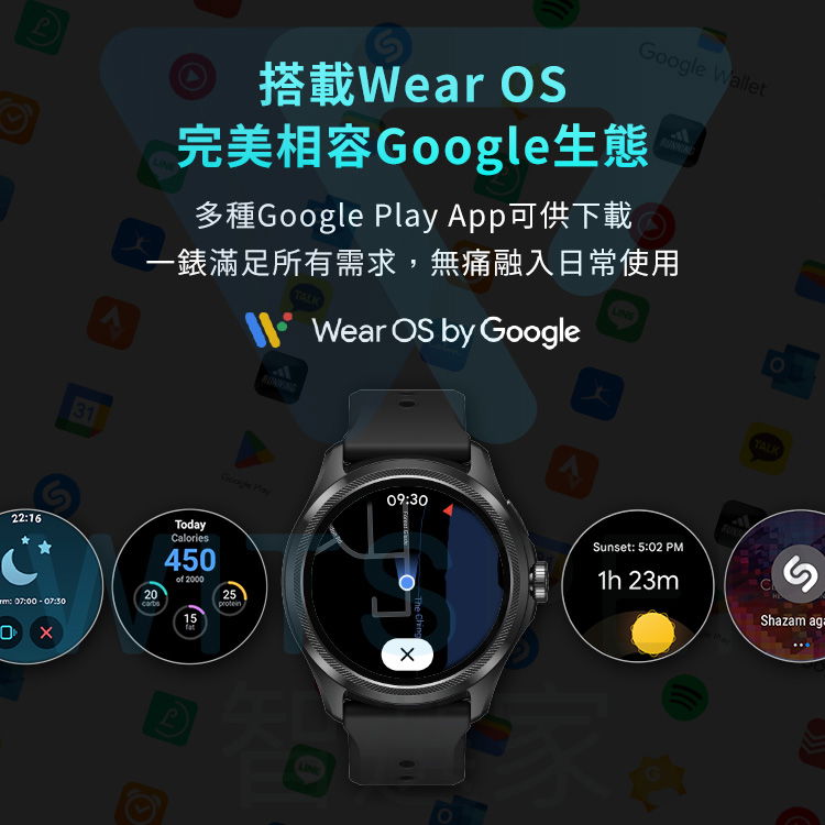 Mobvoi TicWatch Pro 5 GPS軍規智慧手錶|卓越防護全面進化|WitsPer 智選家